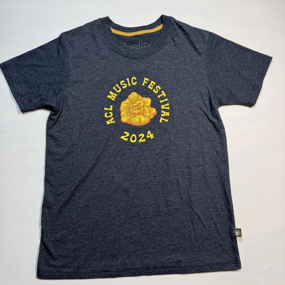 Howler Bros Shirt Womens XL Blue ACL Music Festival 2024 Graphic Tee Austin City